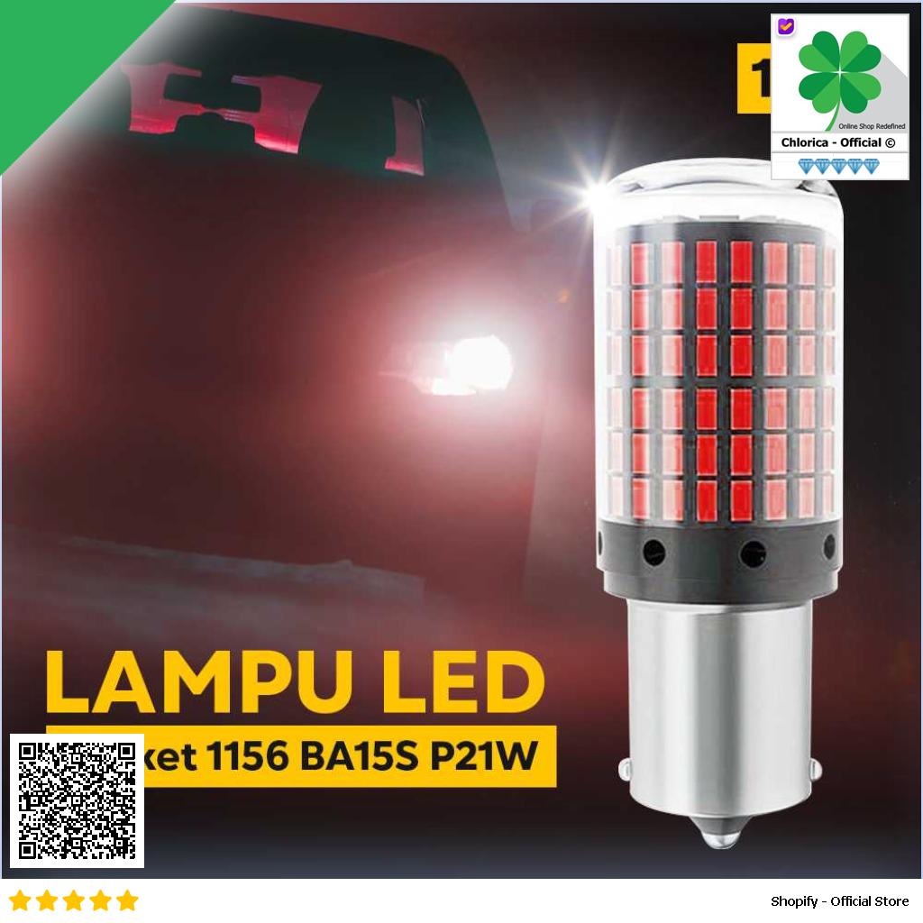 Hamy Lampu Sein Mobil LED 3014 SMD 1156 BA15S P21W 1 PCS BA15S