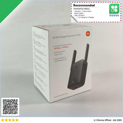 Xiaomi Wifi Repeater 5GHz Wifi Range Extender 1200Mbps AC1200