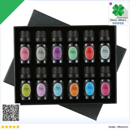 DCEA Minyak Aromatherapy 12 in 1 Essential Fragrance Oil 10ml RH 12